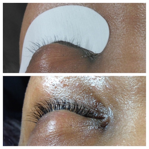 Before and After Eyelash Extensions | Eyelash Stylists 4
